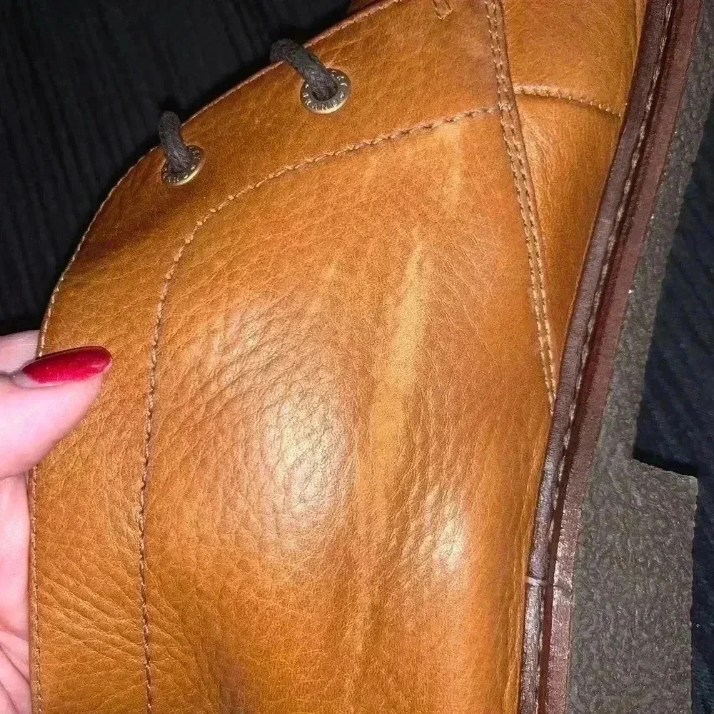 ☘️ BRAND ANKLE BOOTS SZ 10.5 NEW W/ IMPERFECTIONS - Picture 5 of 14
